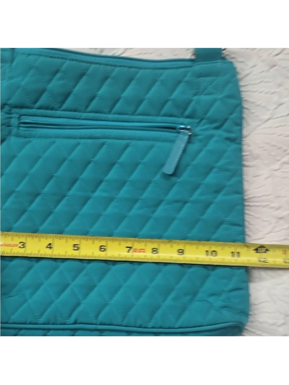 Vera Bradley Quilted Teal Crossbody Bag